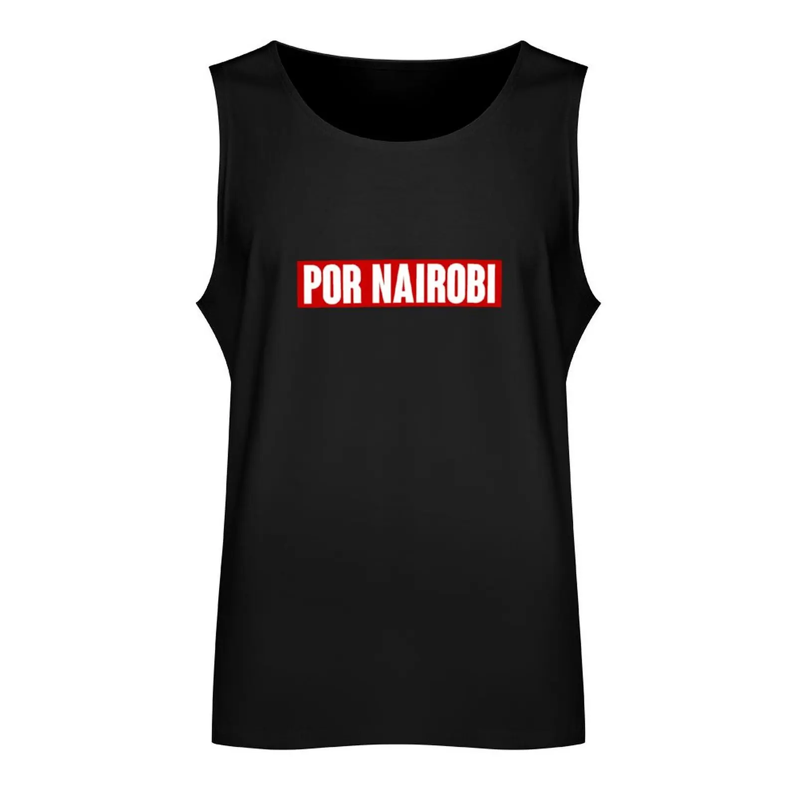 POR NAIROBI Tank Top fashion 2024 man clothes for men Men's summer vest