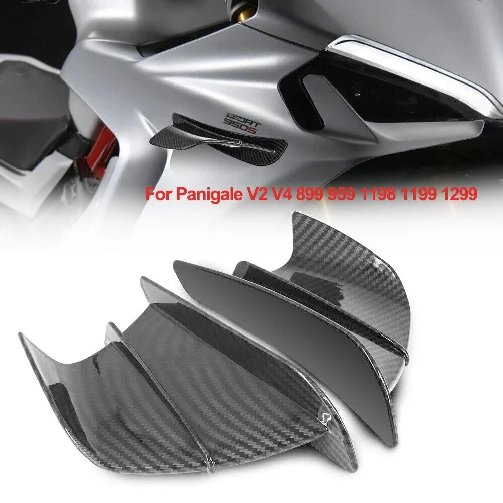 For Panigale V2 V4 899 959 1198 1199 1299 Wings Side Fairing Winglets Spoiler