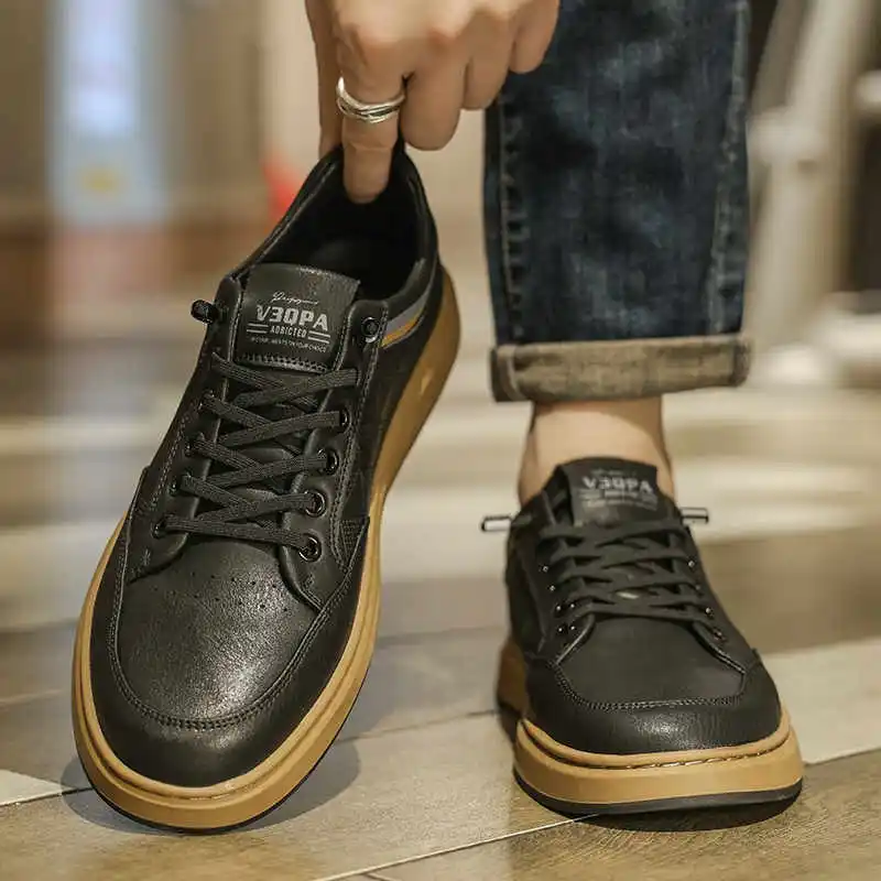 

Massive Non-slip Sole Tenis Vintage Basketball Sport Shoes Size 46 Men's Sneakers Topanky Fashion-man Lofer Sneekers Class