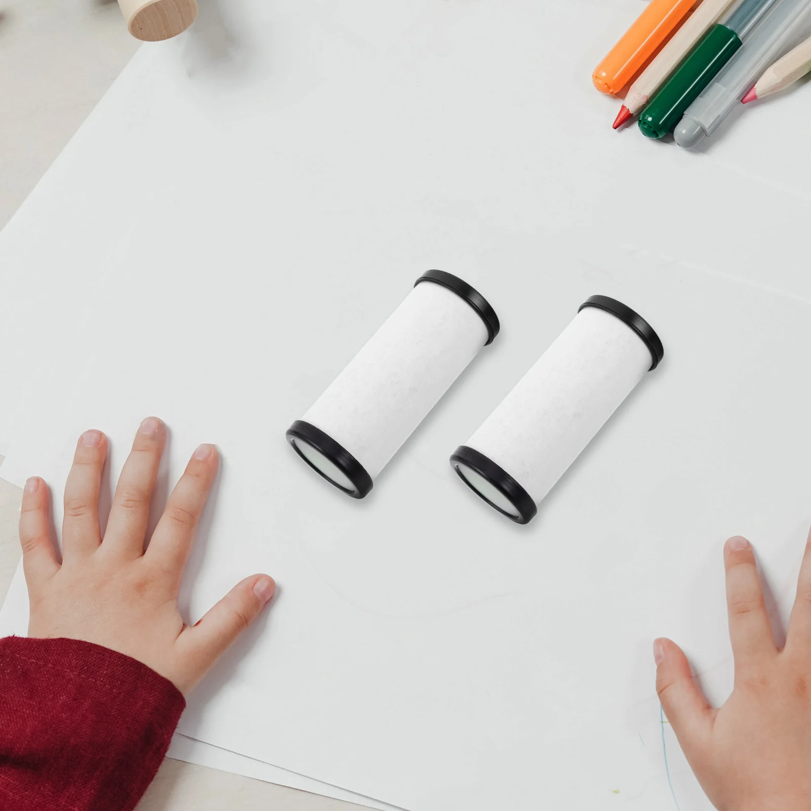 10 Zestawów Kalejdoskopów DIY, Kreatywne Zestawy do Tworzenia z Papieru i Plastiku dla Małych Dzieci, Rękodzieło na Zewnątrz, Urodziny