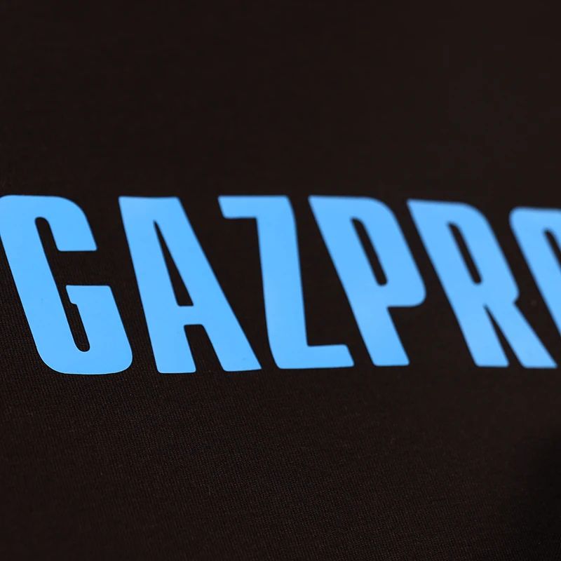 LOGO SEVEN SISTERS oil giant GAZPROM T-shirt cotton Lycra top Fashion Brand t shirt men new  high quality