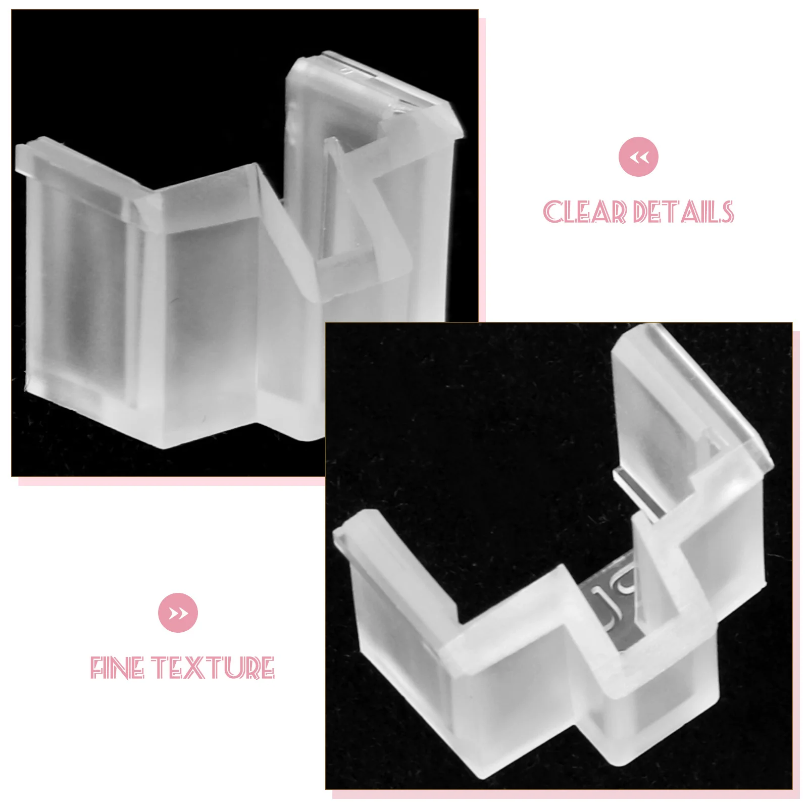 

2Pcs Stylus Needle Cover Turntable Protector for Record Player Vinyl Needle Guard Dustproof Replacement Accessory