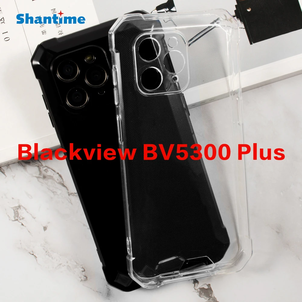 

Чехол для Blackview BV5300 Plus, противоударный резиновый чехол из ТПУ, защитный гибкий корпус