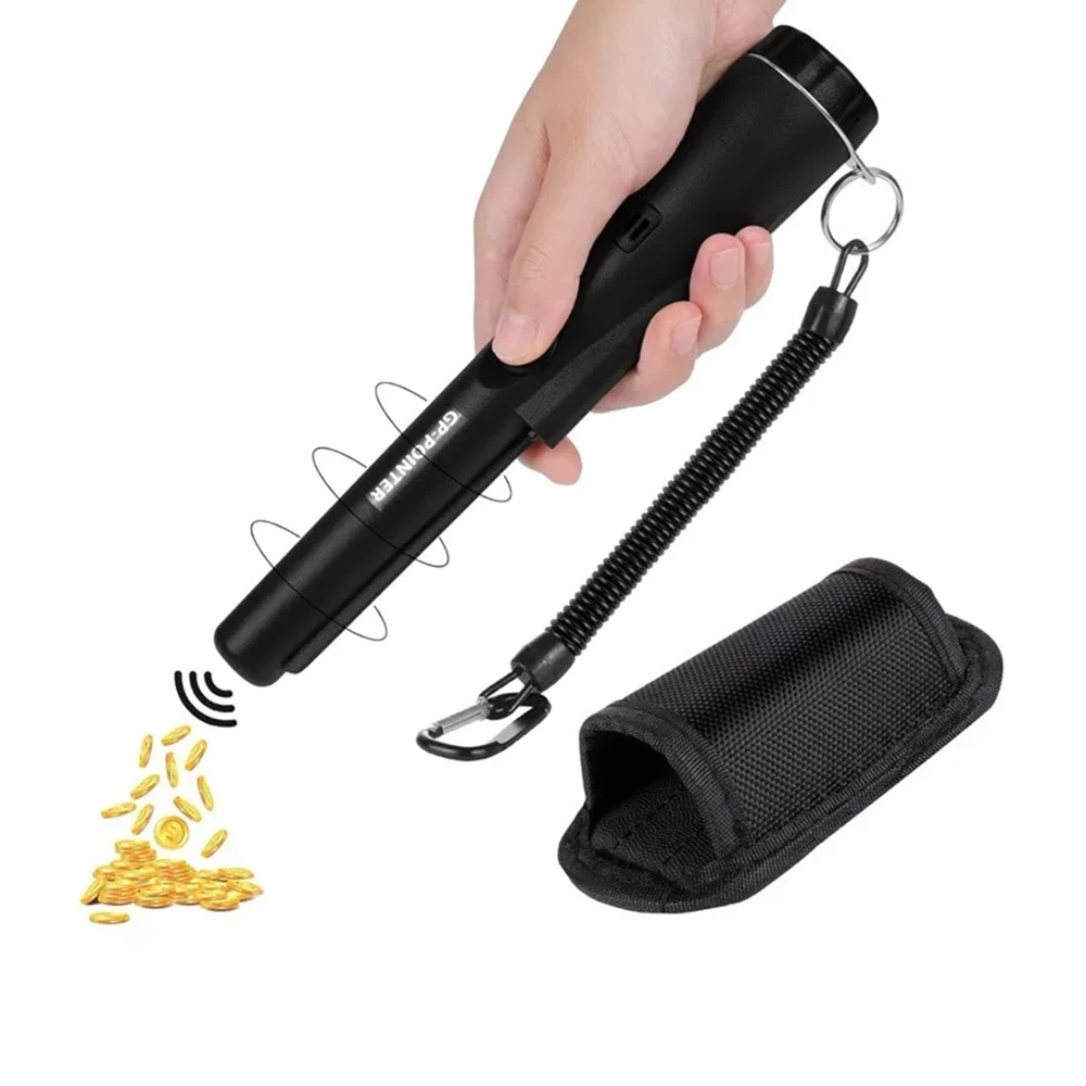 Treasure Hunter Handheld Metal Detector Pinpointer Pointer Probe Anti-scratch Metal Pinpointing Waterproof 360 Degree Scan