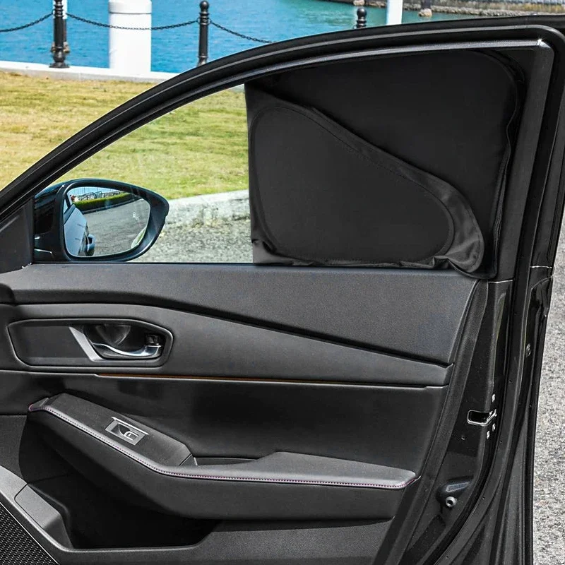 

For HONDA ACCORD 2018-Present Car Black Window Privacy Sunshade Auto Anti-UV Heat Insulation Protect Cover Interior Accessory