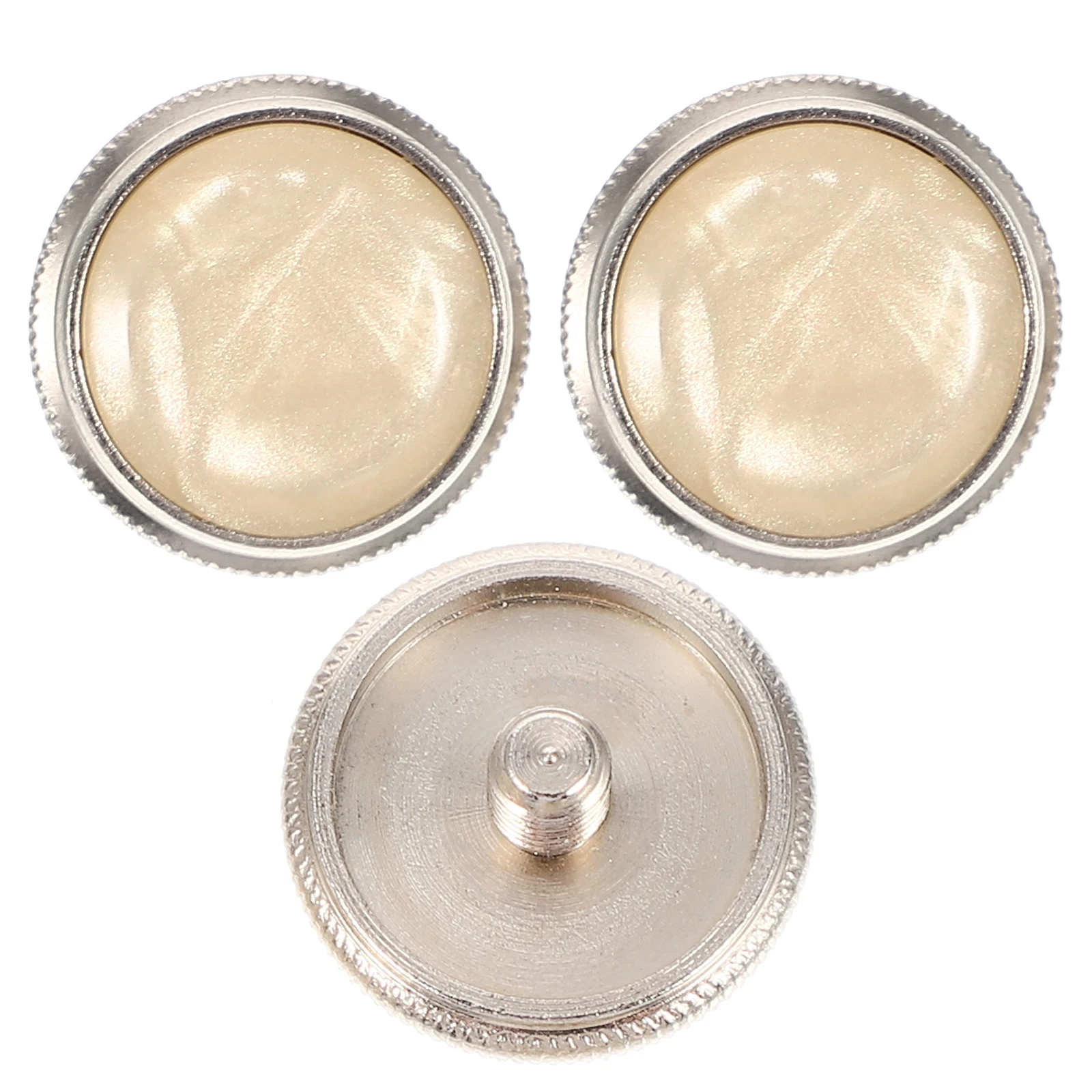 

3 Pcs Small Key Cover Trumpet Inlay Finger Accessories Replacement Premium Material Durable Design Wind Instruments Parts