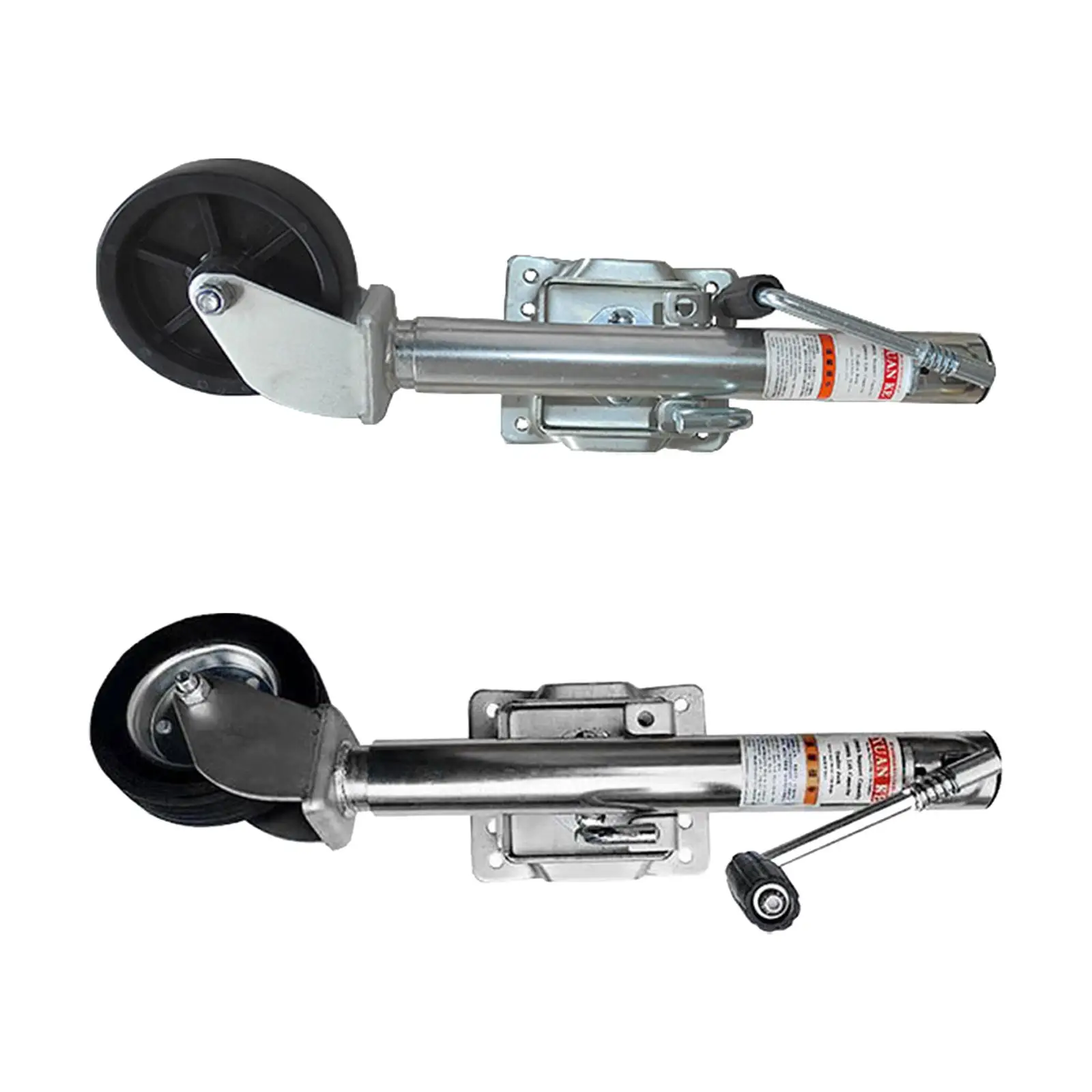 

Сверхмощный домкрат для прицепа, 6-дюймовое колесо, складное стальное оборудование для поддержки прицепа для лодок для автофургонов и садовых автомобильных инструментов