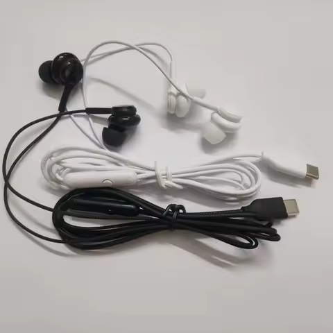 c10 Type-C In Ear Earphone With Micr HIFI Earbuds Sports Headsets For Samsung S24 FE S20 S21 S22 S23 Plus Ultra S24+