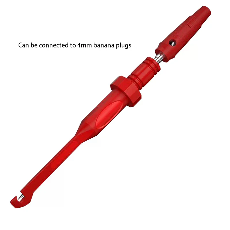 4MM Jack Puncture Test Hook Tool Safety Test Clip Piercing Test Clips Car Circuit Detection Diagnostic Tools Non-Destructive