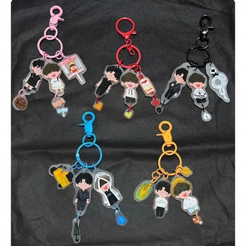 

Revenged Love Keychain Wu Suowei Chi Cheng Key Chain Bags Charms Keyring Car Pendant Friend Gifts Toys Collection Ornament Cos