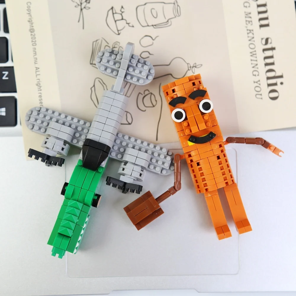 ตัวต่อบล็อกสำหรับเด็ก รุ่น Tun Tung Sahur Tralalero Tralala ชุดประกอบแบบประกอบเอง สำหรับวัยรุ่นและผู้ใหญ่ ของขวัญเพื่อการผ่อนคลายสำหรับเด็กผู้ชาย