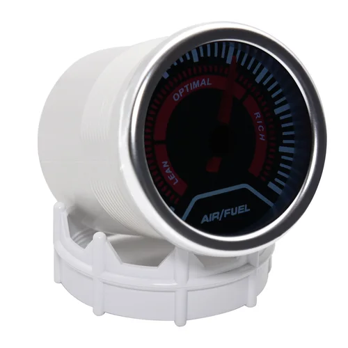Imagen 2 del producto Lente ahumada, relación aire-combustible de calibre de 2 "", 52 mm, con sensor de oxígeno O2 de banda estrecha 0258006028 Medidor LED Medidor de carreras Coche de gasolina 12V