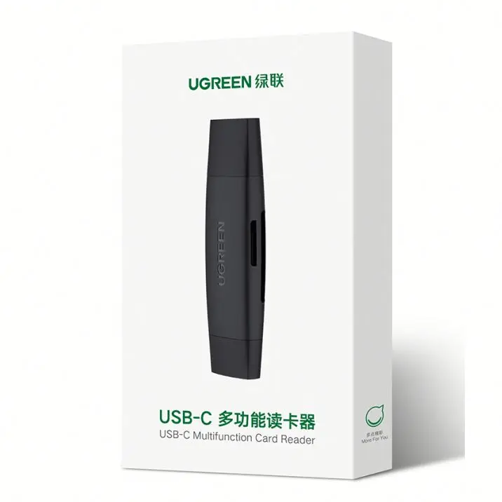 UGREEN SD Card Reader USB 3.0 USB C Memory Card Reader OTG Card Adapter for SD Micro SD SDHC SDXC MMC