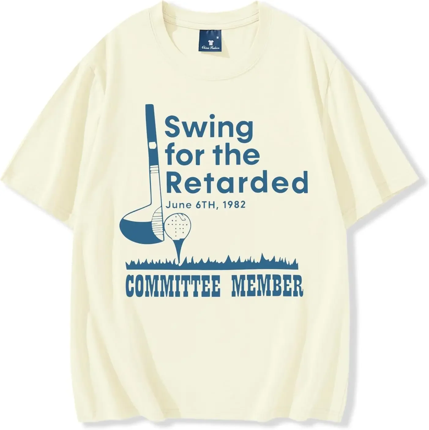 Swing for The Retarded T-Shirt Swing for The Retarded Tee