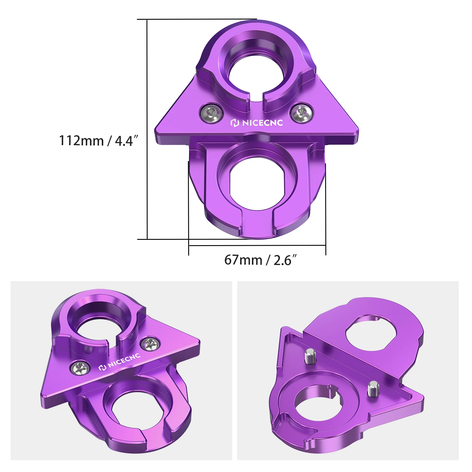 For Surron light bee X / S / L1E Segway X160 Segway X260 Sur-ron light bee X light bee S Ignition Plate Cover T6-6061 Aluminum