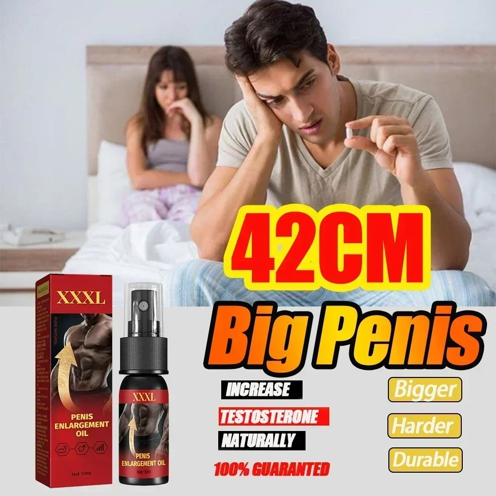 

Penis Enlargement Oil sex Spray Permanent Penies Thickening Growth Massage Oil Big Dick Enlarge For Men Cock Increase Oil