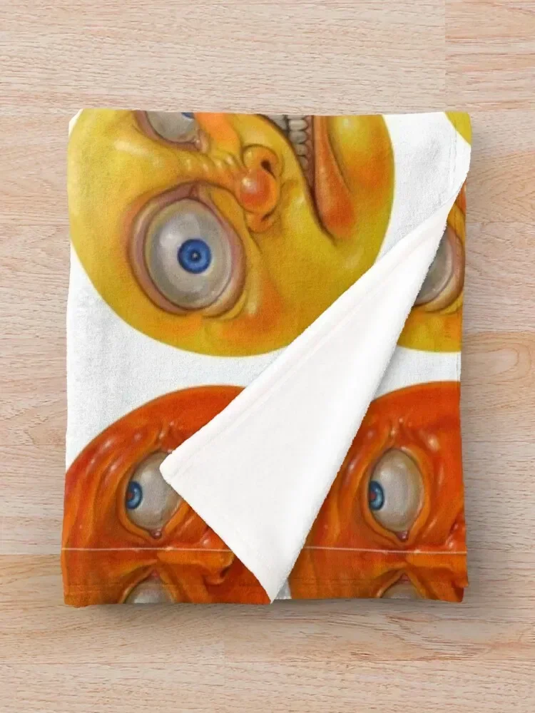 Manta con cabezas de gelatina para bebé, manta a cuadros en el sofá, mantas decorativas de lujo para camas