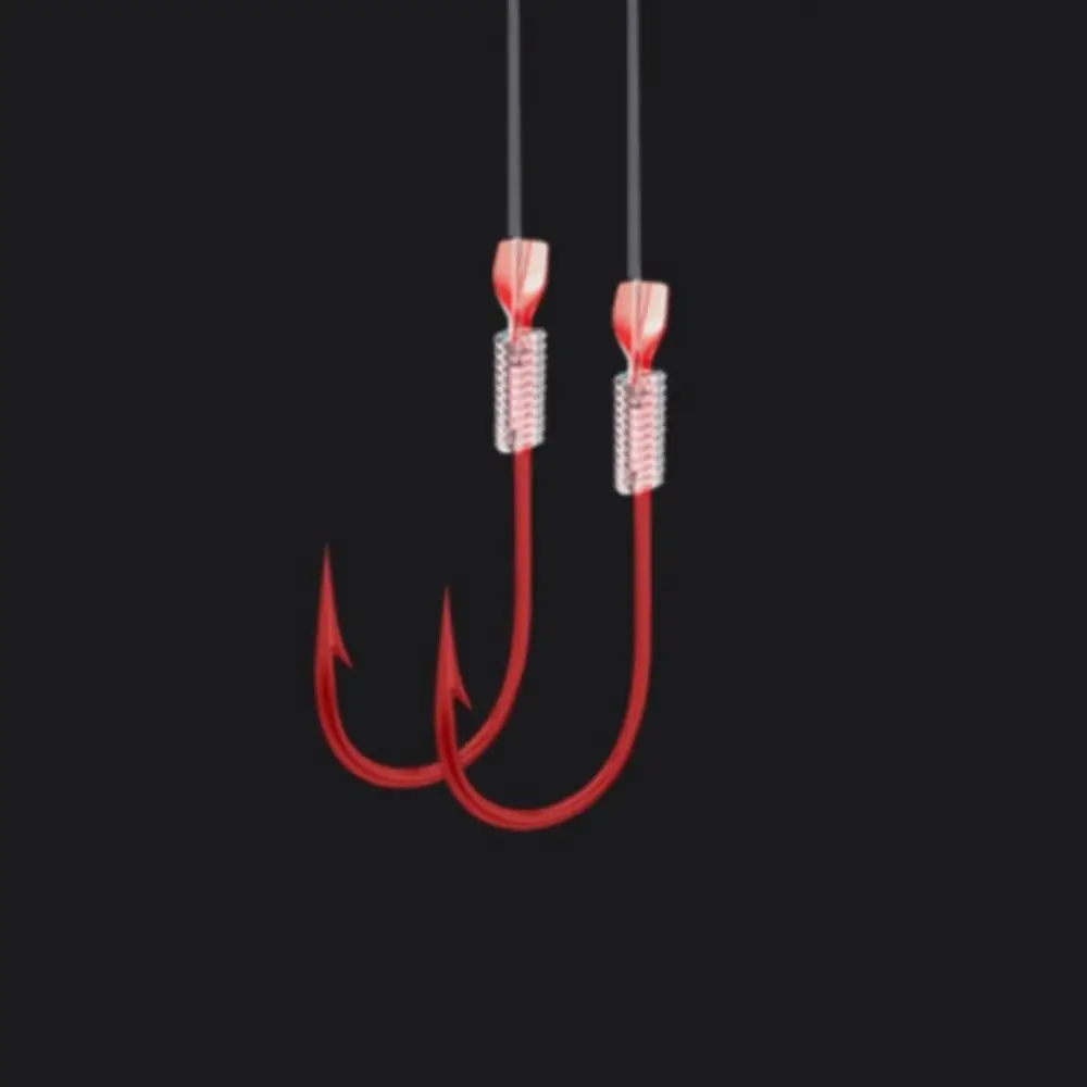 

20pcs 45cm Barbed Fishing Hooks with Barb High Carbon Steel Carbon Steel Barbed Hooks Anti-rust for Carp Grass Carp Crucian