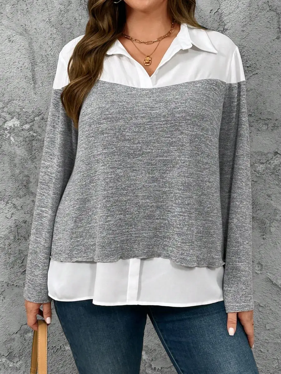 

2025 Толстовка нового стиля для мужчин и женщин | Свободный крой с воротником-поло с длинными рукавами, повседневный модный дизайн