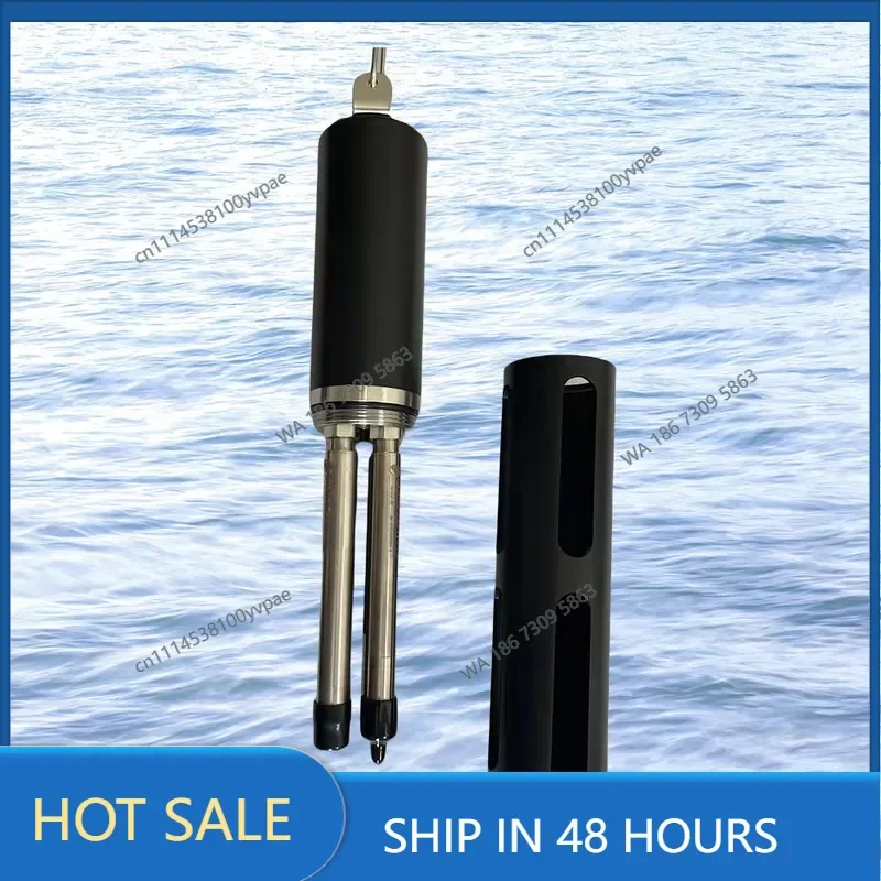 customizable multi-parameter water meter measures dissolved oxygen, conductivity, salinity, TDS, PH/ORP, turbidity