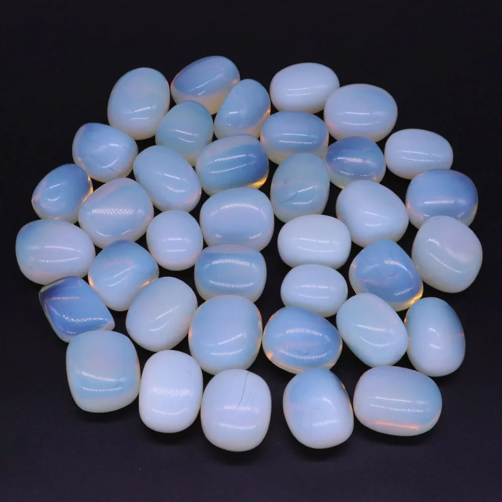 Reiki Healing Crystal Opalite Specimen Material Tumbled Stones Bulk Fish Tank Aquarium Decoration Gemstone For Jewelry Making