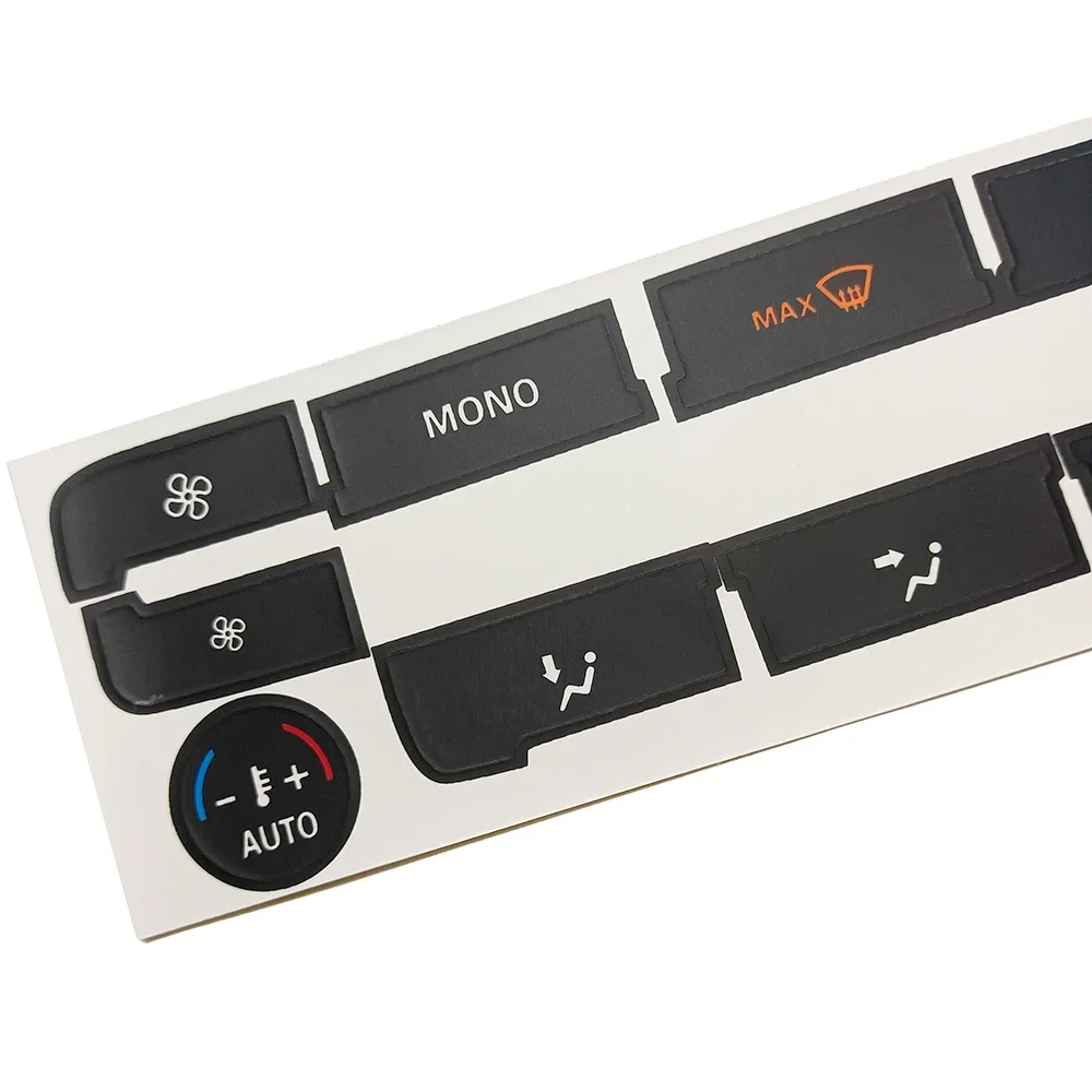 For Ford Mondeo S-Max Car Center Console Air Conditioner Climate AC Switch Button Repair Decal Sticker