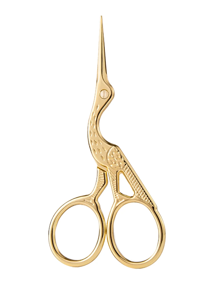 Для ткани, кожи, оболочки, золотистого цвета, эргономичная домашняя пряжа, рукоделие, легкий аист