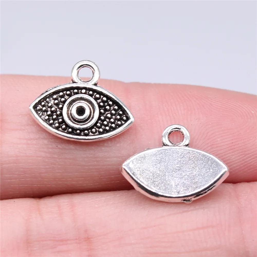 20pcs Witch Evil Eye Charms, DIY Jewelry Making