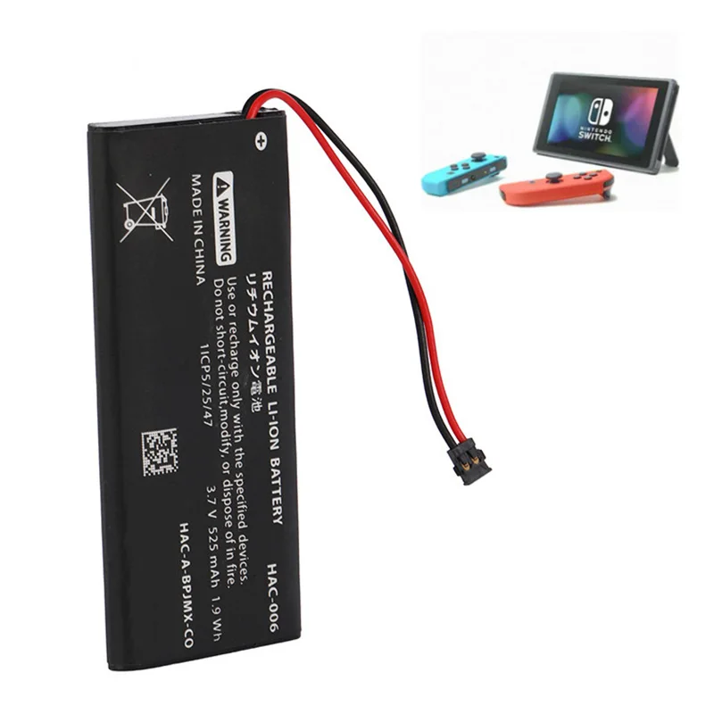 525mAh HAC-006 HAC006 Battery for Nintendo Switch Controller HAC-015 HAC-016 HAC-A-JCL-C0 HAC-A-JCR-C0 Switch NS Joy-Con