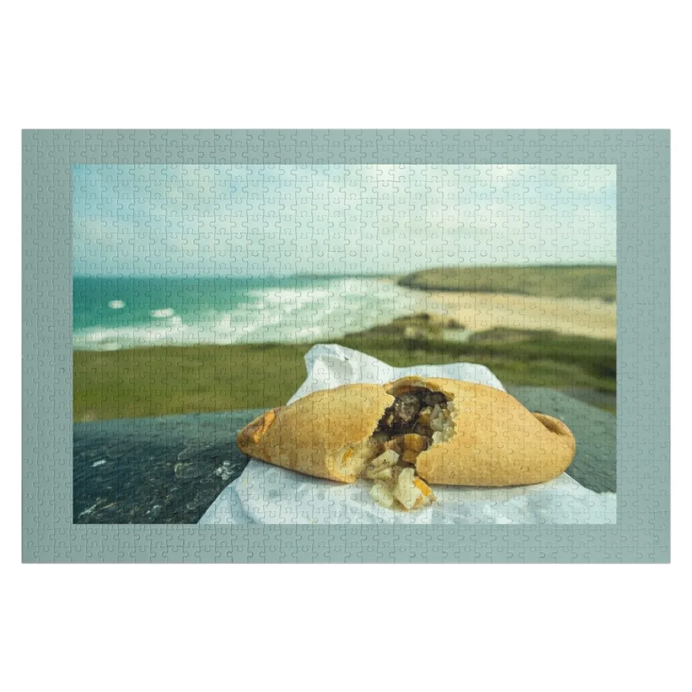 Perranporth Pasty Jigsaw Puzzle With Photo Wooden Decor Paintings Customs With Photo Personalized Kids Gifts Puzzle