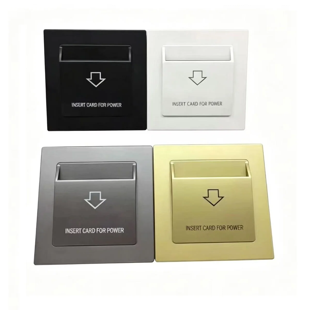 40A Hotel RFID Power Switch 110V 220V, Energy Saving Key Card Switch Support 125KHz 13.56MHz M1 EM T5577 Card Holder