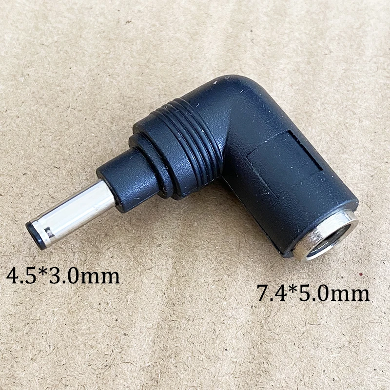 Center Pin DC Power Adapter 7.4x5.0 Female To 4.5x3.0 Male Plug Laptop Charging Connector For Dell Notebook Power Supply Repair