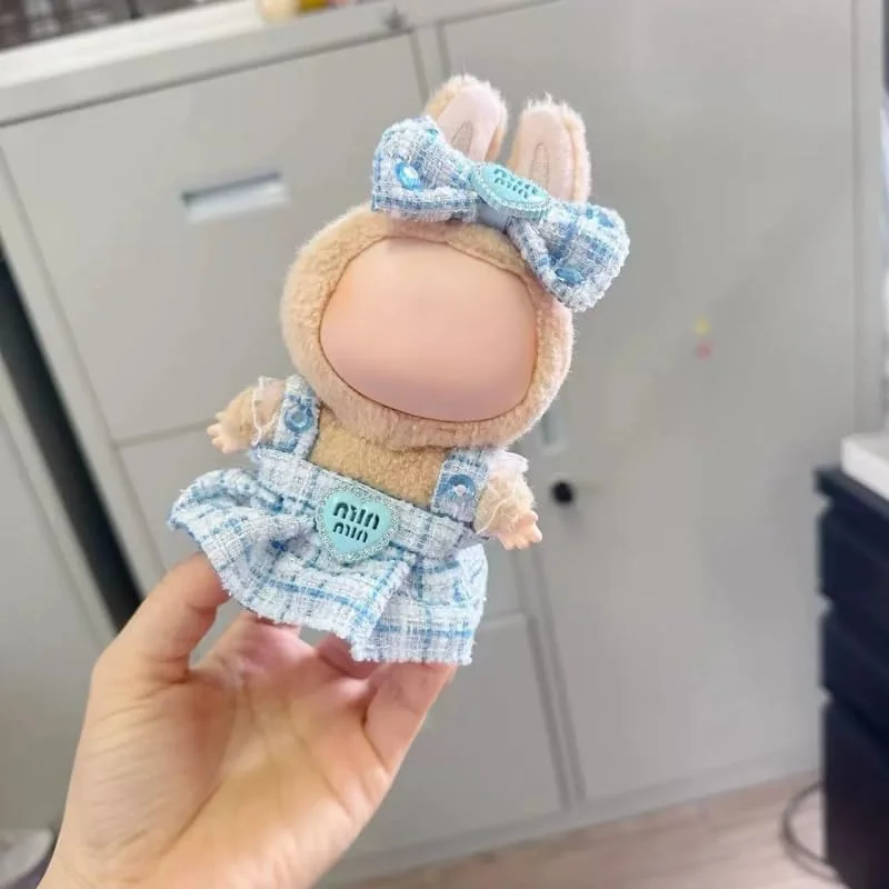 

Doll Clothes Luxury Chic Style Set for Labubu Dolls, High-End Fashion 17cm Dolls Accessories Premium with Labubu, Outfit Accesso