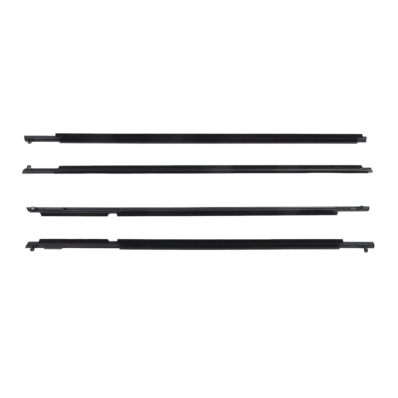 

Car Door Belt Moulding Set 75711‑60072 Window Weatherstrip Sealing Belt for Toyota Land Cruiser Prado 150 Series 2010-2020