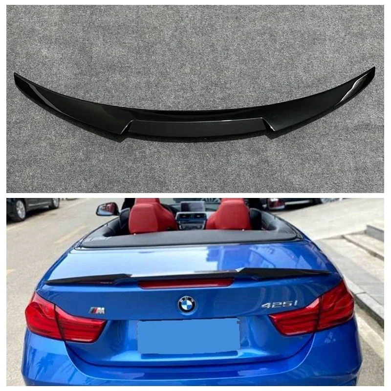 For F33 2013 2014 2015 2016 2017 2018 2019 Carbon Fiber Rear Trunk Wing Spoiler For BMW 4 Series F33 F33 420i 425i 428i M4 Style