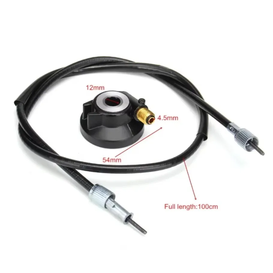 1set Universal Motorcycle 12MM Scooter Speedometer Drive Gear Line Speedometer Cable Fit for GY6 50cc 125cc 150cc Scooter