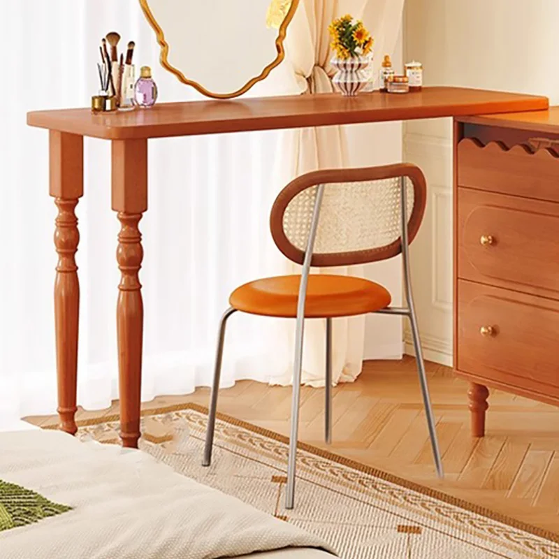 Vintage Mid Century Schminktisch Ästhetischer trendiger klassischer französischer Schminktisch Retro Luxus Tocador De Maquillaje Möbel