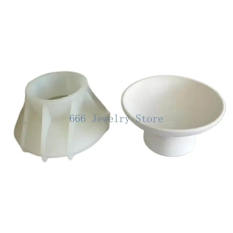 

F2TD DIY форма для фруктового лотка, форма для литья бетона для украшения дома своими руками, блюдо с антипригарным покрытием