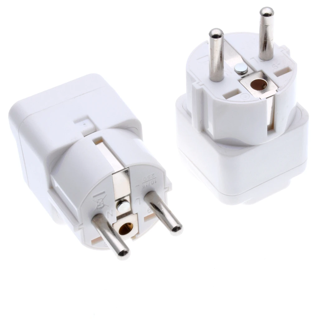 Adapter wtyczki UE CN AU Australia Typ I do typu F Gniazdo wtyczki zasilania podróżnego Europejski koreański adapter konwersji — zdjęcie 5