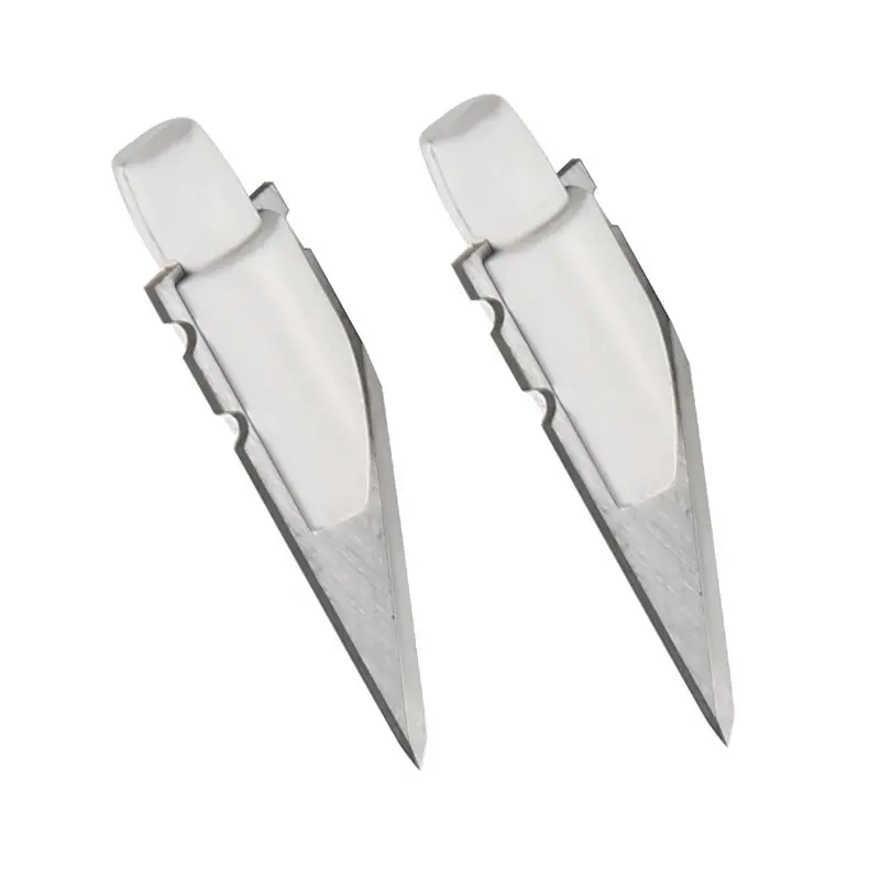 Replacement Knife Blade 2Pcs, Hard & Durable Cutting Blade, Cuts Thick & Denser Materials For Maker Machine-[A22I Store]