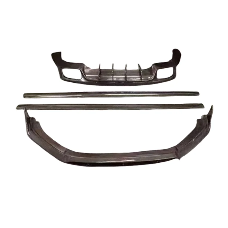 Used for Porsche 971 modification of carbon fiber front bumper edge side skirts  rear diffuser rear spoiler body kit