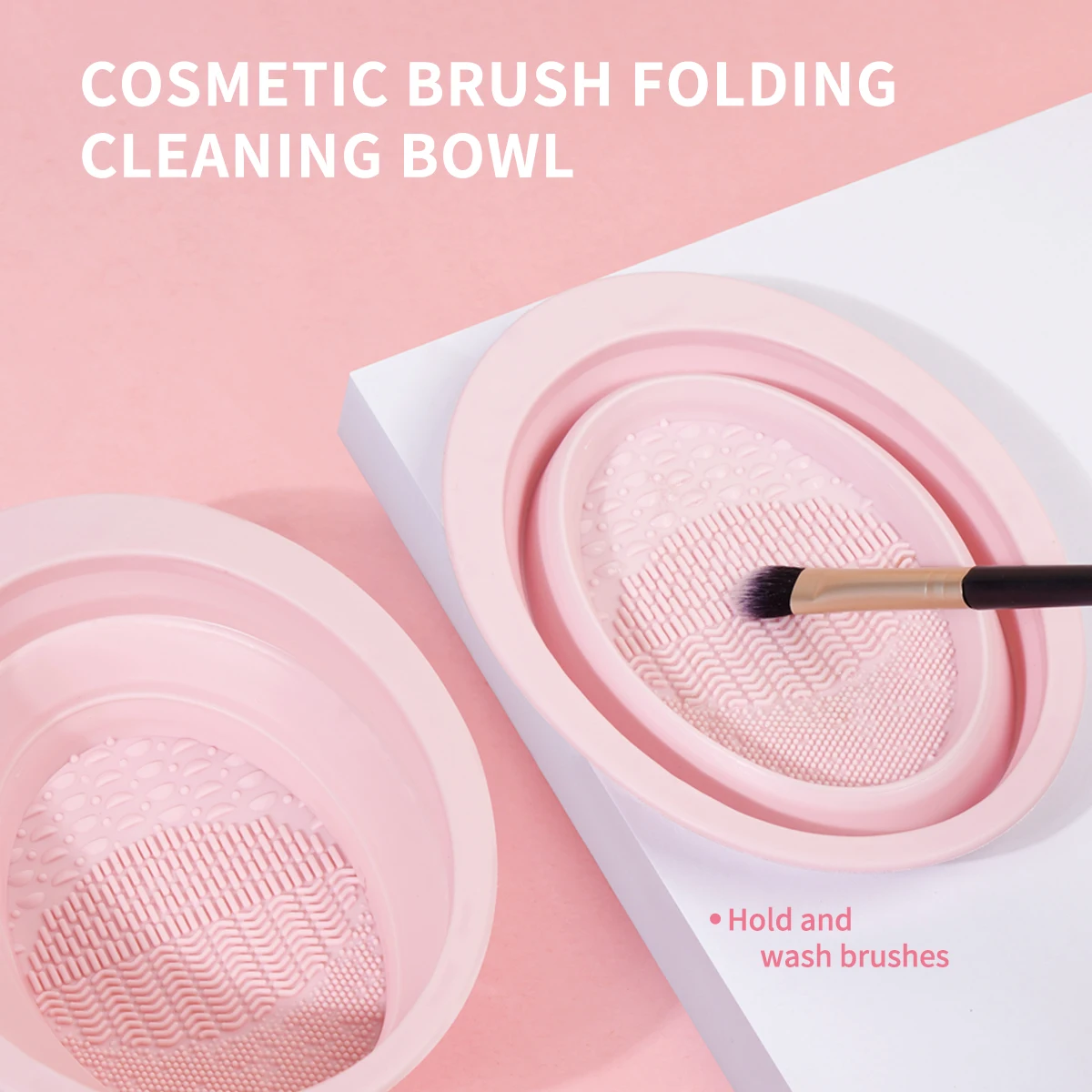 MAANGE-Kit d'outils de maquillage professionnels, ensemble de pinceaux pour fond de teint, éponge de démaquillage, bol de voyage, 15 pièces, 30 pièces