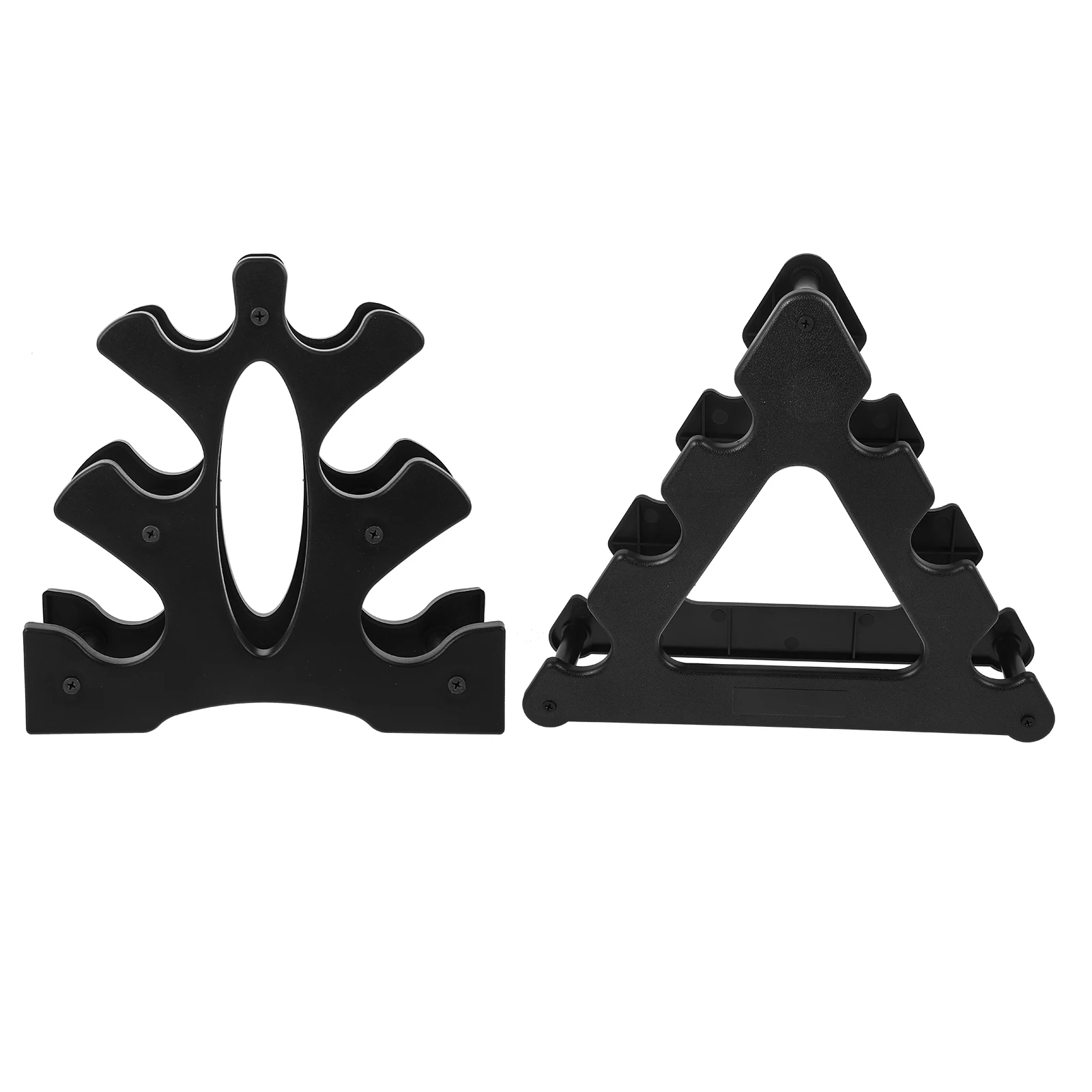 

2pcs Multi-Layer Dumbbell Rack Stand Plastic Weight Holder For Home Gym Strength Training Dumbbell Storage Rack Floor Bracket