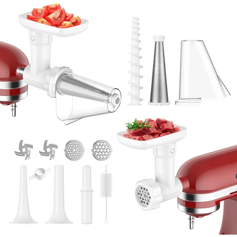 

GVODE Fruit and Vegetable Attachment Strainer Set with Meat Grinder forFruits Jucier Vegetables Strainer Attachemen US(Origin)