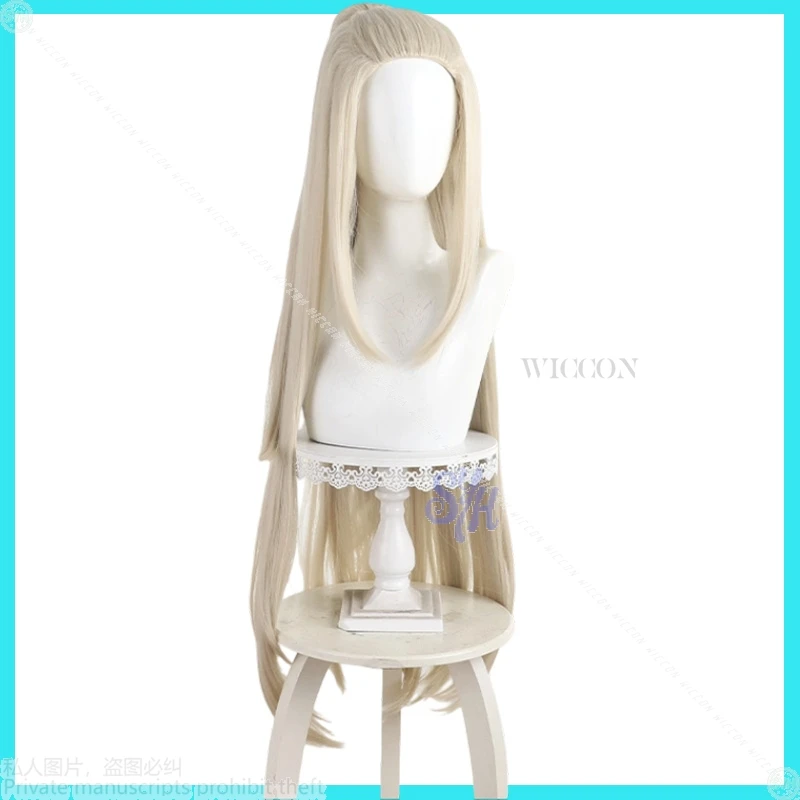 Victus Cosplay nuevo juego de Anime Honkai: disfraz de Nexus Anima largo 100cm Rubio Dorado pelucas resistentes al calor pelo fiesta de Halloween Cos