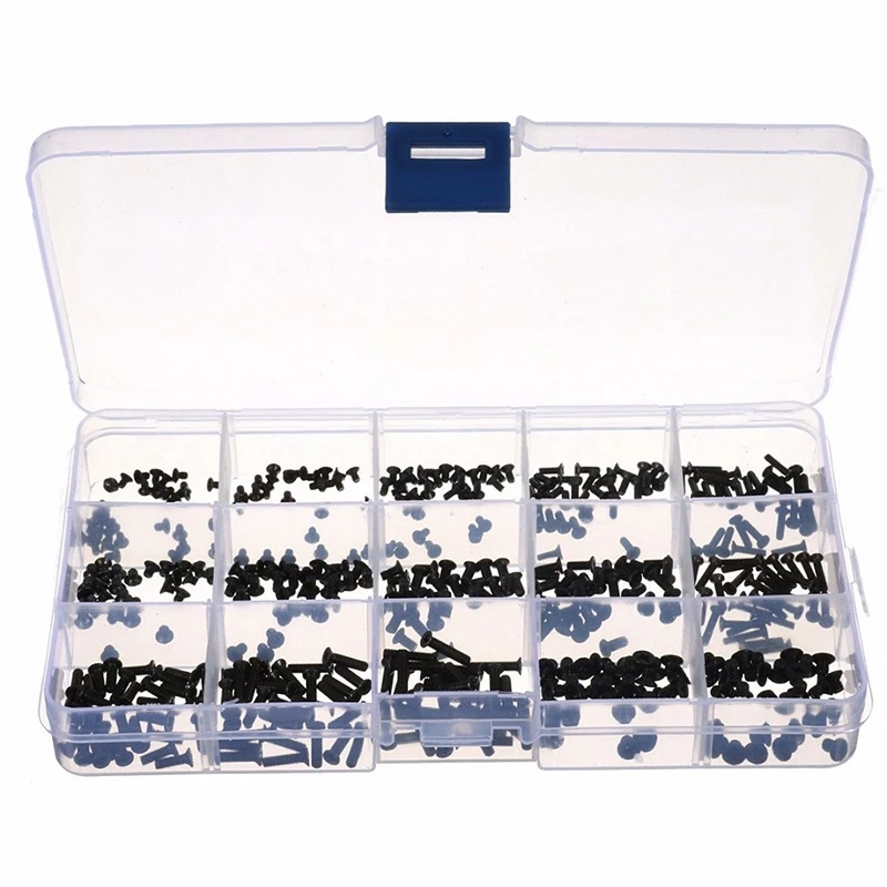 AU67-450Pcs M2 M2.5 M3 Laptop Notebook Computer Screw Kit Set For IBM HP Dell Lenovo Samsung Sony Toshiba Gateway Acer