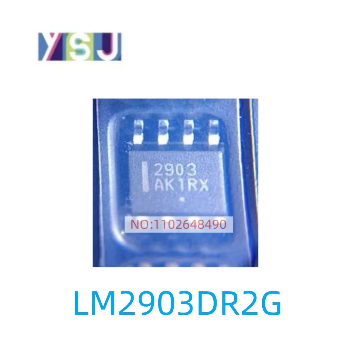 

LM2903DR2G IC New Open-Collector Rail-to-Rail EncapsulationSOP8