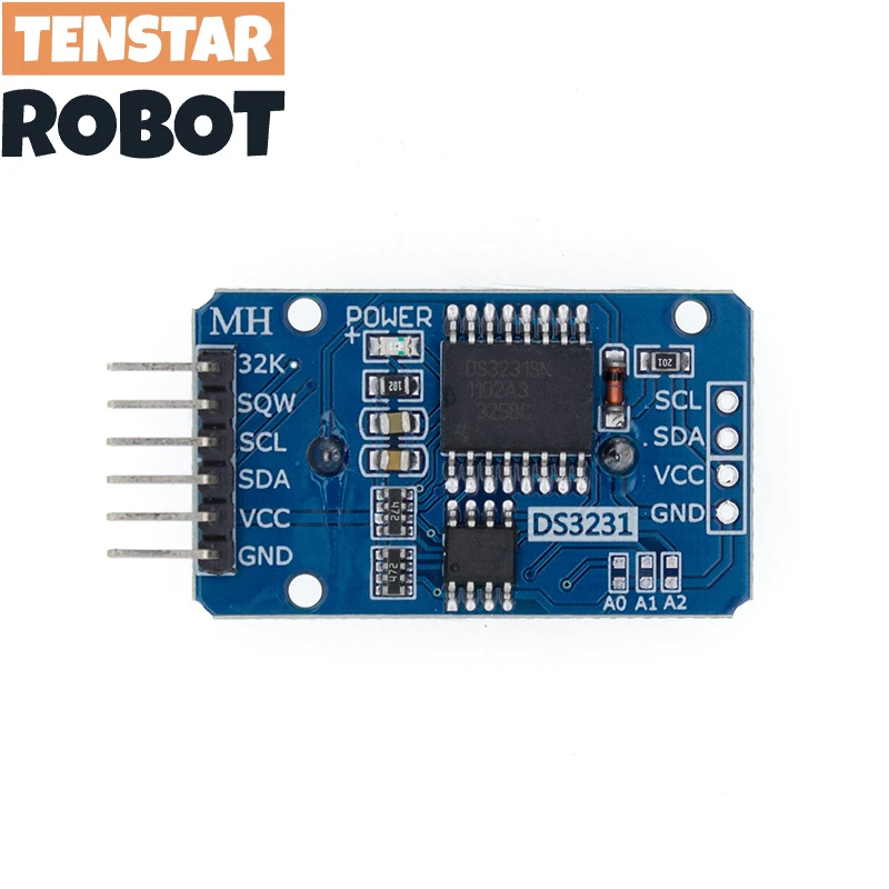 DS3231 IIC Module Precision Clock Module DS3231SN /DS3231M Memory Real Time 3.3V/5V  For Raspberry Pi image 5