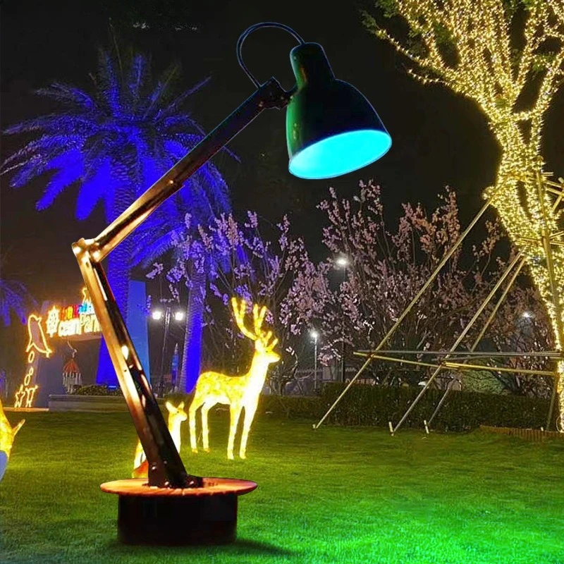 Outdoor landscape lamp Giant desk lamp Commercial square Pedestrian street Road lamp Courtyard park landscape engineering