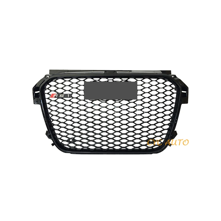 Auto Parts Car ABS Black Front Bumper Grille For  A1 S1 2012 2013 2014 2015